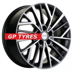 Khomen Wheels KHW1717 (Changan/Geely/Lexus/Toyota) Gray-FP 7x17/5x114.3 D60.1 ET45  