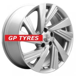 Khomen Wheels KHW1801 (Murano) F-Silver 7.5x18/5x114.3 D66.1 ET50  