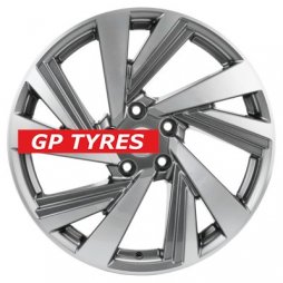 Khomen Wheels KHW1801 (Optima/Seltos) Gray-FP 7.5x18/5x114.3 D67.1 ET50  