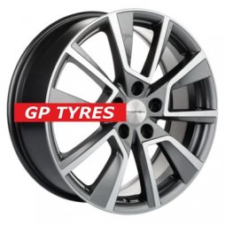 Khomen Wheels KHW1802 (Chery Tiggo) Gray-FP 7x18/5x108 D60.1 ET40  