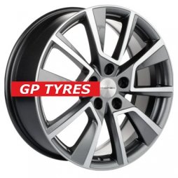 Khomen Wheels KHW1802 (Coolray) Gray-FP 7x18/5x114.3 D54.1 ET50  