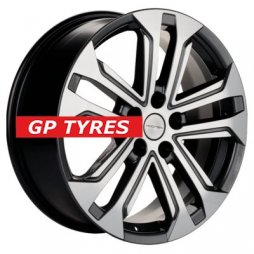 Khomen Wheels KHW1803 (Coolray) Gray-FP 7x18/5x114.3 D54.1 ET50  