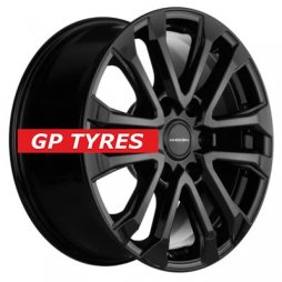 Khomen Wheels KHW1805 (Haval H9) Black 7.5x18/6x139.7 D75.1 ET42  
