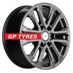 Khomen Wheels KHW1805 (Mazda BT50) Gray 7.5x18/6x139.7 D93.1 ET45  