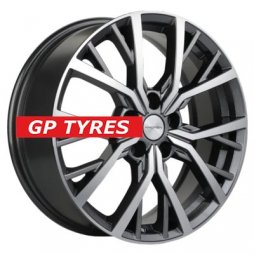 Khomen Wheels KHW1806 (Haval F7/F7x) Gray-FP 7x18/5x114.3 D64.1 ET40  