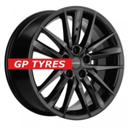 Khomen Wheels KHW1807 (Camry NEW) Black 8x18/5x114.3 D60.1 ET50  