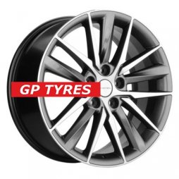 Khomen Wheels KHW1807 (Haval F7/F7x) Gray-FP 8x18/5x114.3 D64.1 ET40  