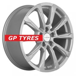 Khomen Wheels KHW1808 (K5/Santafe) F-Silver 7.5x18/5x114.3 D67.1 ET50  