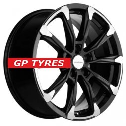 Khomen Wheels KHW1808 (RAV4) Black-FP 7.5x18/5x114.3 D60.1 ET45  