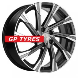 Khomen Wheels KHW1901 (Haval 7/7x) Gray-FP 7.5x19/5x114.3 D64.1 ET40  