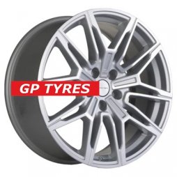 Khomen Wheels KHW1904 (BMW Rear) Brilliant Silver-FP 9.5x19/5x112 D66.6 ET40  