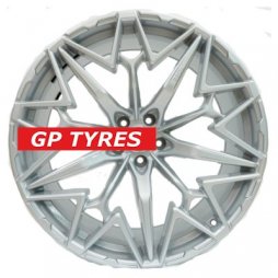 Khomen Wheels ZEUS 2202 (X5/X6/X7/Cullinan) Brilliant Silver 10x22/5x112 D66.6 ET30  