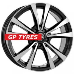 Rial M12 Diamant black front polished 8x18/5x112 D66.5 ET38  