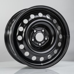 SDT Stahlrader black 6.5x16/5x114.3 D66.1 ET40  