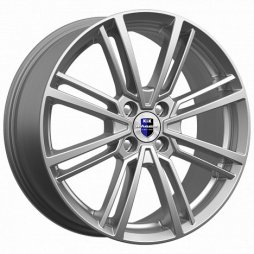 КиК Эрфурт дарк_платинум 7x17/4x100 D60.1 ET41  