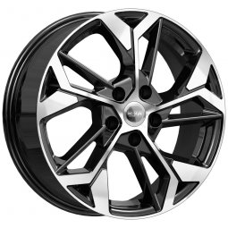 КиКРеплика КС1062 алмаз_черный 6.5x17/5x114.3 D54.1 ET50  