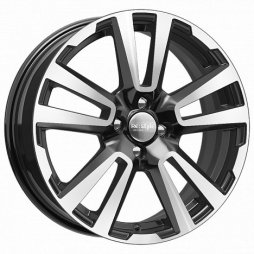 КиКРеплика КС874 алмаз-черный 6.5x17/4x100 D60.1 ET41  