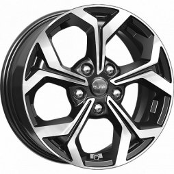 КиКРеплика КС878 алмаз-черный 6.5x16/5x114.3 D67.1 ET50  