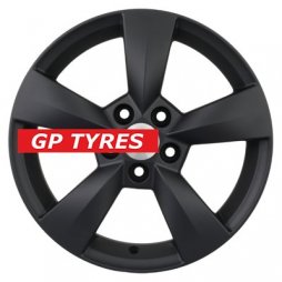 Khomen Wheels KHW1504 (Polo) Black matt 6x15/5x100 D57.1 ET40  