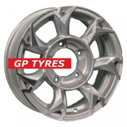 Khomen Wheels KHW1505 (Jimny) F-Silver-FP 5.5x15/5x139.7 D108.1 ET5  