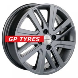 Khomen Wheels KHW1609 (XRay) Gray 6x16/4x100 D60.1 ET41  