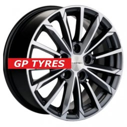 Khomen Wheels KHW1611 (Seltos/Soul) Gray-FP 6.5x16/5x114.3 D67.1 ET44  