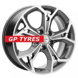 Khomen Wheels KHW1702 (CX-5/Seltos/Optima) Gray-FP 7x17/5x114.3 D67.1 ET50  