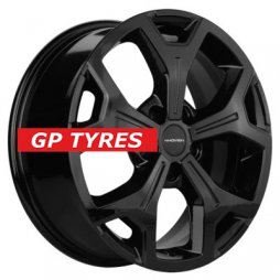 Khomen Wheels KHW1710 (Chery Tiggo 7pro) Black 6.5x17/5x108 D60.1 ET33  
