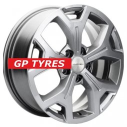 Khomen Wheels KHW1710 (Chery Tiggo 7pro) Gray 6.5x17/5x108 D60.1 ET33  