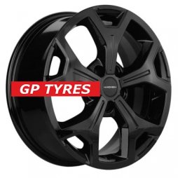 Khomen Wheels KHW1710 (Jolion) Black 7x17/5x114.3 D66.5 ET37  