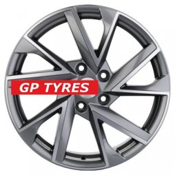 Khomen Wheels KHW1714 (CX-5/Seltos/Optima) Gray-FP 7x17/5x114.3 D67.1 ET50  