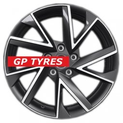 Khomen Wheels KHW1714 (Sportage) Black-FP 7x17/5x114.3 D67.1 ET48.5  