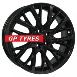 Khomen Wheels KHW1804 (Chery Tiggo 8/8 Pro) Black 7.5x18/5x108 D60.1 ET47  