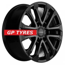 Khomen Wheels KHW1805 (Tank 300/500) Black 7.5x18/6x139.7 D100.1 ET36  