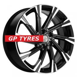 Khomen Wheels KHW1901 (Haval 7/7x) Black-FP 7.5x19/5x114.3 D64.1 ET40  