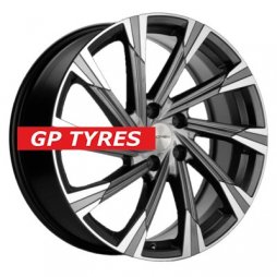 Khomen Wheels KHW1901 (Tugella) Gray-FP 7.5x19/5x108 D63.4 ET46  