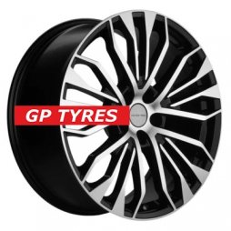 Khomen Wheels KHW2009 (Exeed VX) Black-FP 8.5x20/5x108 D65.1 ET36  