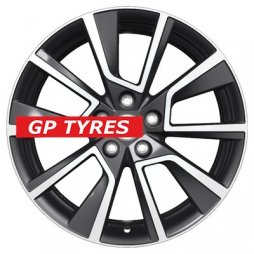 Khomen Wheels KHW1802 (Sportage) Black-FP 7x18/5x114.3 D67.1 ET48.5  