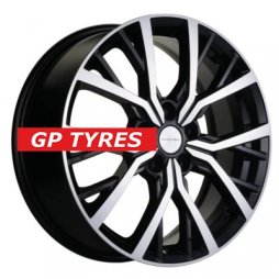 Khomen Wheels KHW1806 (Outlander) Black-FP 7x18/5x114.3 D67.1 ET38  