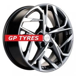 Khomen Wheels KHW1716 (Jac/Москвич 3) Gray-FP 7x17/5x108 D54.1 ET40  