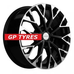 Khomen Wheels KHW1718 (Toyota RAV4/ Lexus NX) Black-FP 7x17/5x114.3 D60.1 ET35  