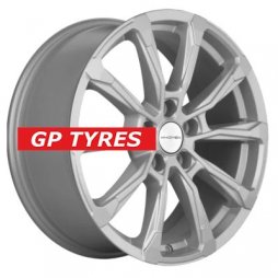 Khomen Wheels KHW1808 (Jac/Москвич 3) F-Silver 7.5x18/5x108 D59.6 ET49  