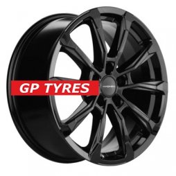 Khomen Wheels KHW1808 (Jac/Москвич 3) Black 7.5x18/5x108 D54.1 ET40  