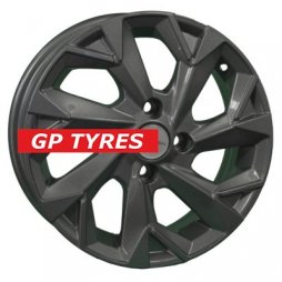Khomen Wheels KHW1402 Gray 5.5x14/4x100 D67.1 ET43  