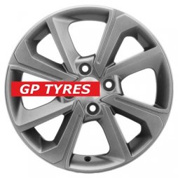 Khomen Wheels KHW1501 (XRay) G-Silver 6x15/4x100 D60.1 ET37  