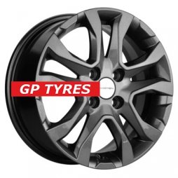 Khomen Wheels KHW1503 (Rio/Solaris) Gray 6x15/4x100 D54.1 ET46  