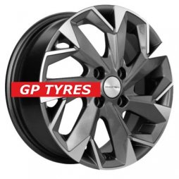 Khomen Wheels KHW1508 (Rio/Solaris) Gray-FP 6x15/4x100 D54.1 ET46  
