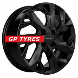 Khomen Wheels KHW1508 (Vesta) Black 6x15/4x100 D60.1 ET50  