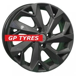Khomen Wheels KHW1508 (XRay) Gray 6x15/4x100 D60.1 ET40  
