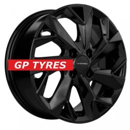 Khomen Wheels KHW1508 (XRay) Black 6x15/4x100 D60.1 ET40  